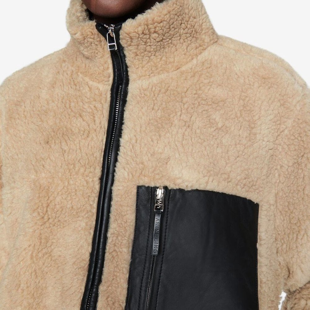 Anine Bing RYDER JACKET Camel - Picture 7 of 8